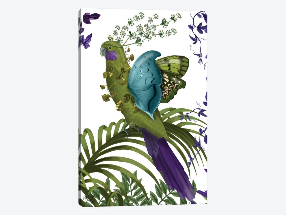 Fantasy Parrot 1-piece Art Print