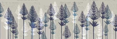 Leafy Pines I by Fab Funky canvas print