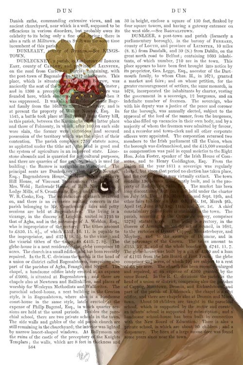 English Bulldog Ice Cream, Print BG