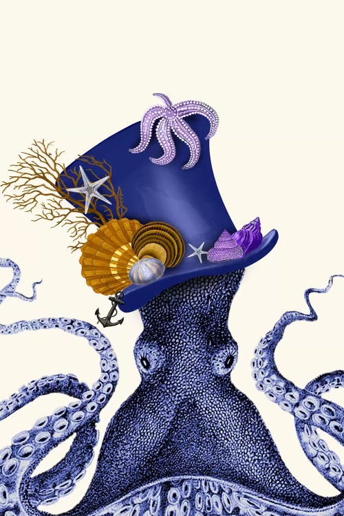 Octopus Nautical Hat