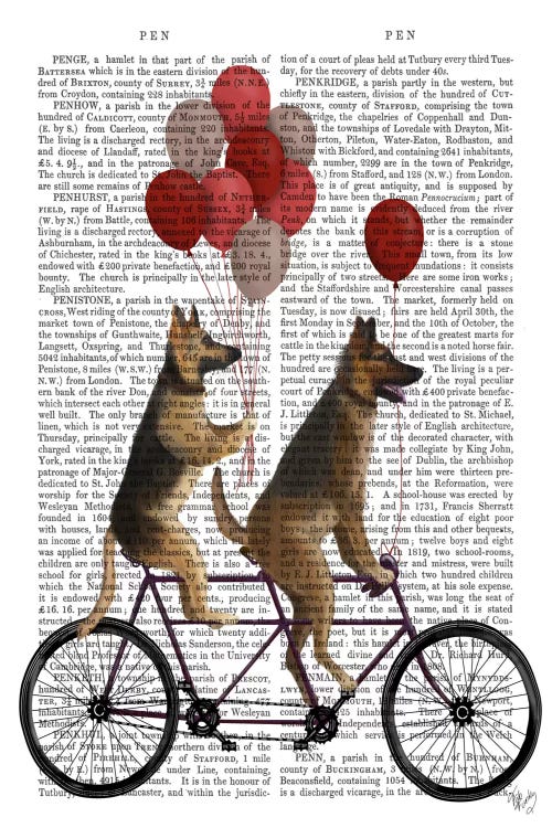German Shepherd Tandem, Print BG