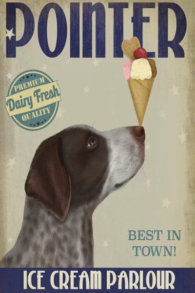 German Shorthaired Pointers: German Shorthaired Pointer Ice Cream by Fab Funky