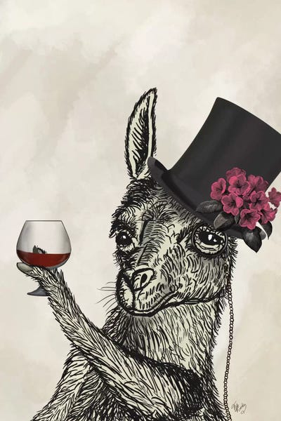 Llamas & Alpacas: Llama Lush II by Fab Funky