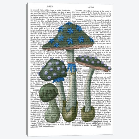 Psychedelic Mushrooms I Canvas Print #FNK757} by Fab Funky Art Print