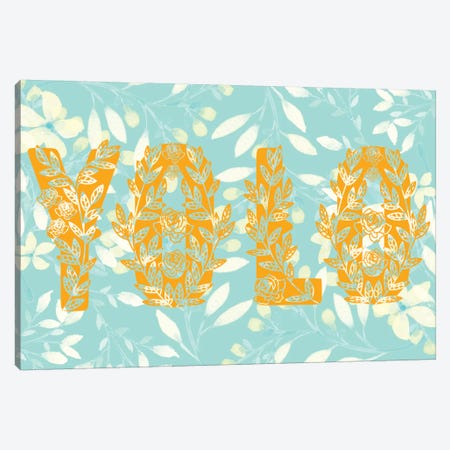 YOLO Canvas Print #FOB5} by 5by5collective Canvas Print