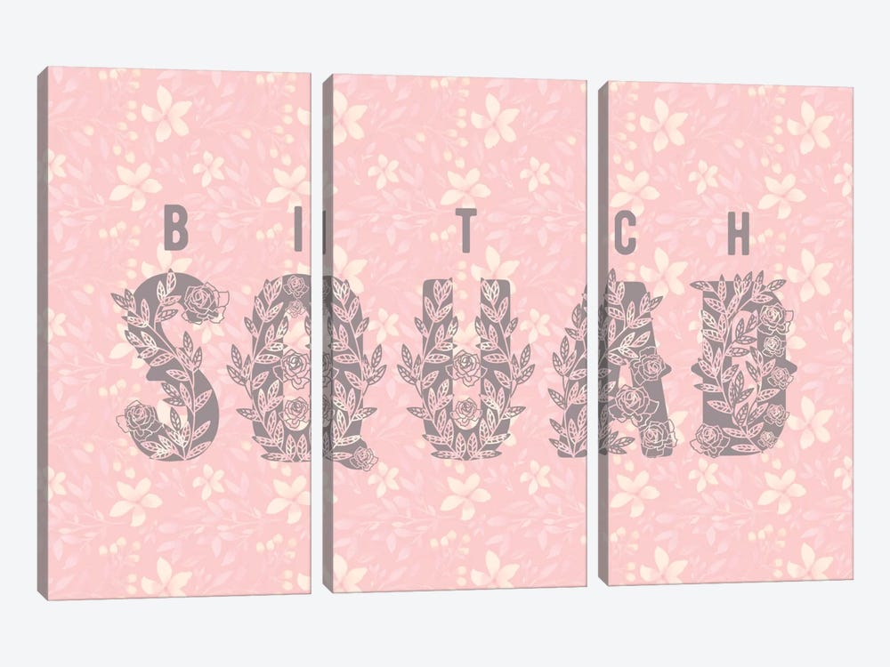 Bitch Squad by 5by5collective 3-piece Art Print