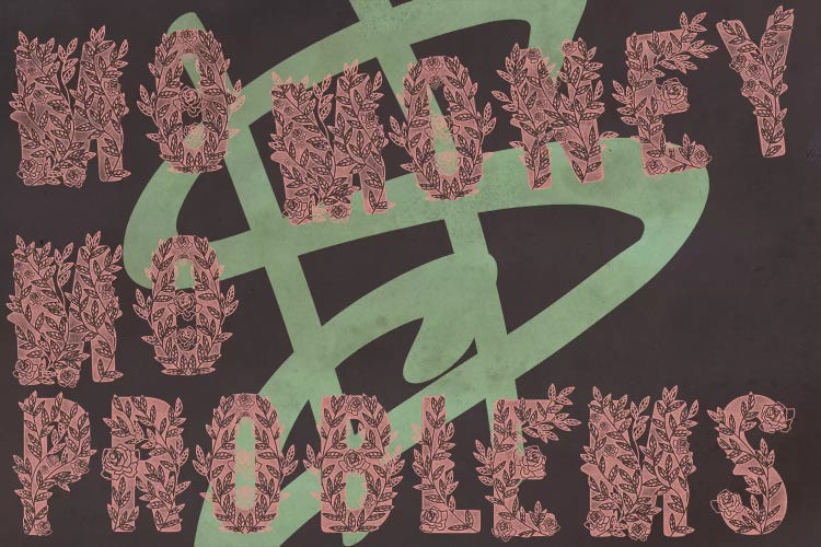 Mo Flowers, Mo Problems by 5by5collective wall art
