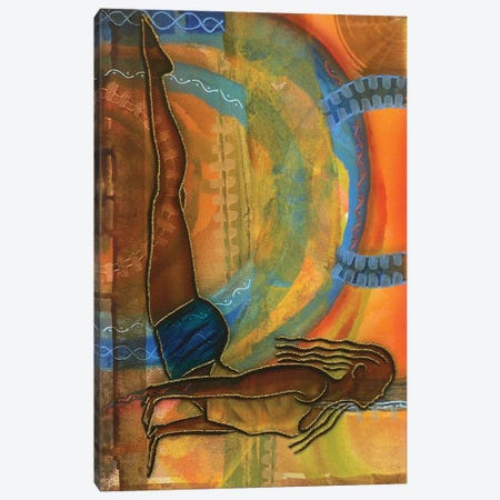 Yoga III Canvas Print #FOD102} by Fred Odle Art Print