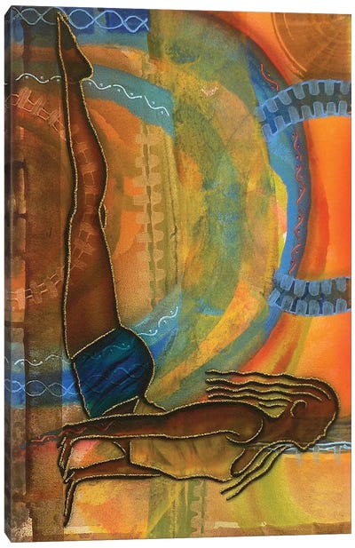 Yoga III Canvas Art Print - Fred Odle