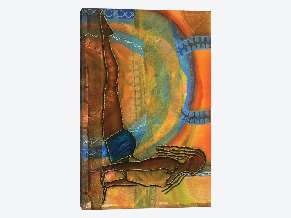 Yoga III by Fred Odle 1-piece Canvas Print
