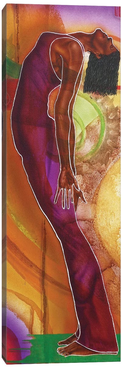 Yoga IV Canvas Art Print - Fred Odle