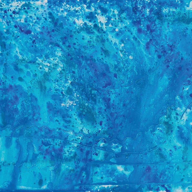 Blue Stone by Fred Odle wall art