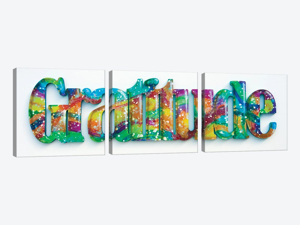 Gratitude by Fred Odle 3-piece Canvas Artwork