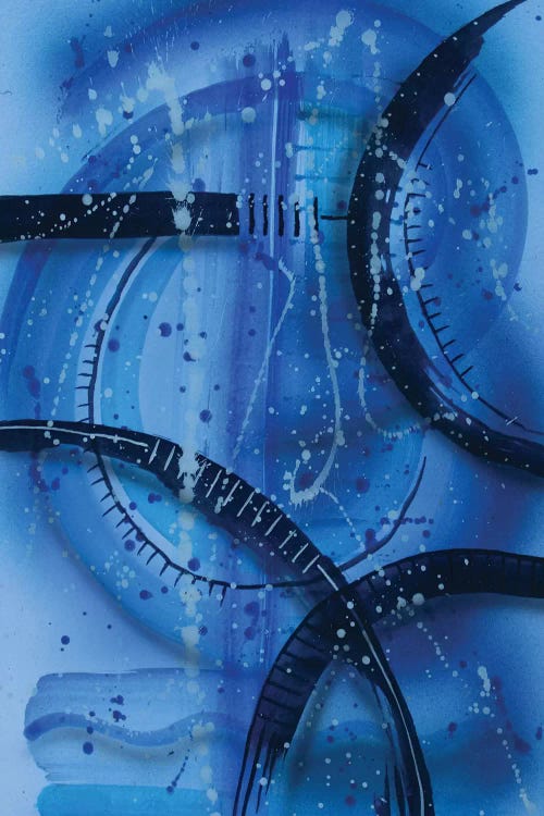 Blue Tech by Fred Odle wall art