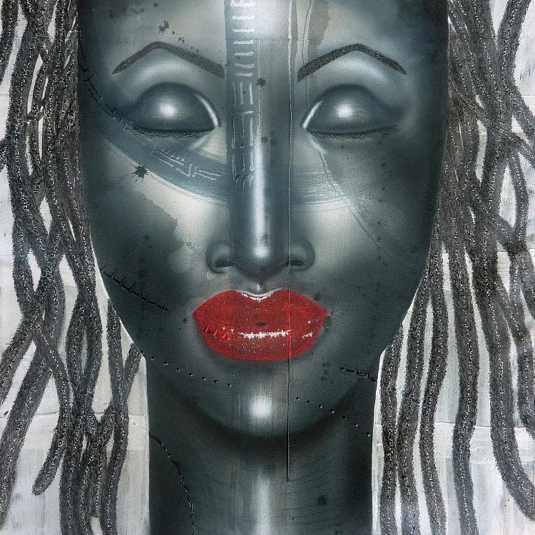 Scarlet & Black by Fred Odle wall art