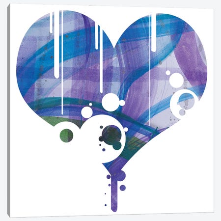 Purple Heart Canvas Print #FOD177} by Fred Odle Canvas Print
