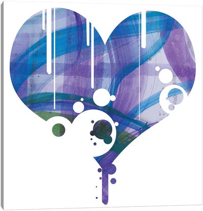 Purple Heart Canvas Art Print - Fred Odle
