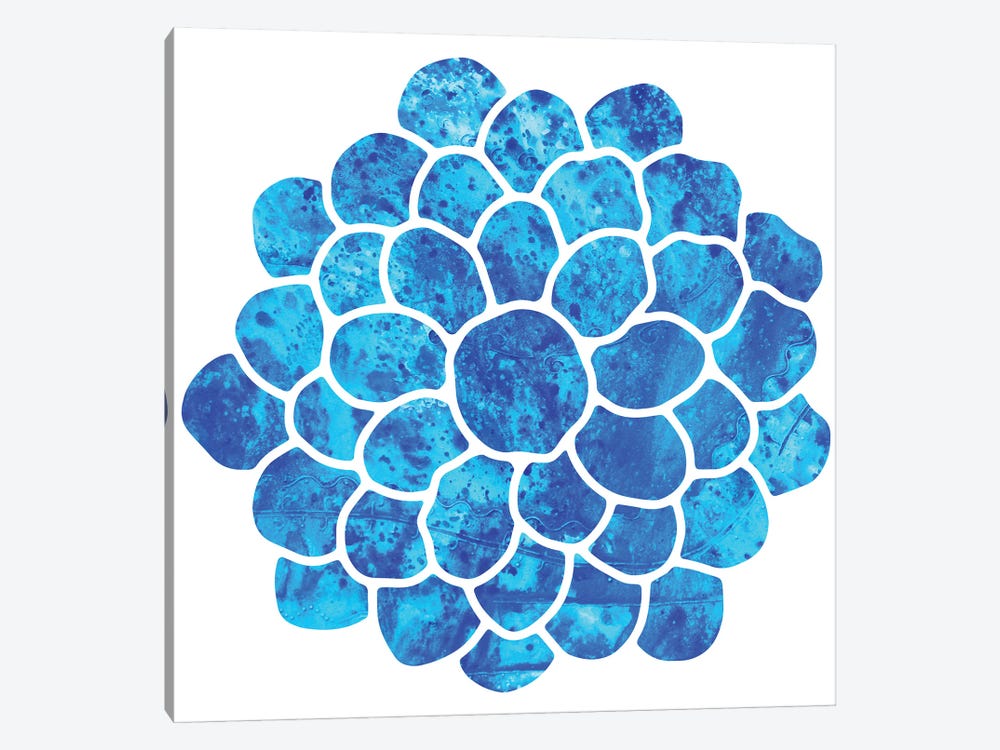 Blue Cluster by Fred Odle 1-piece Art Print