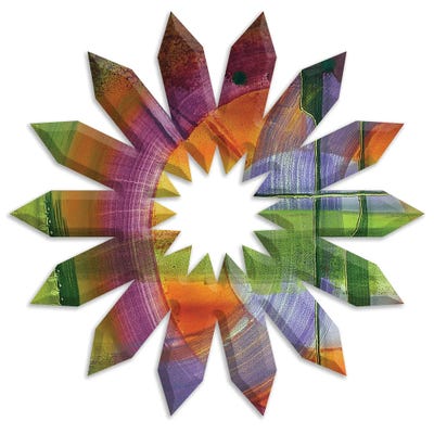 Gem Stone by Fred Odle metal wall art