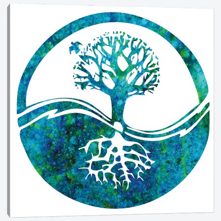 Tree Of Life I Canvas Print #FOD186} by Fred Odle Canvas Artwork