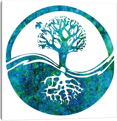 Tree Of Life I Canvas Art Print - Fred Odle