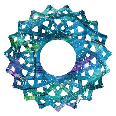 New Matrix by Fred Odle metal wall art