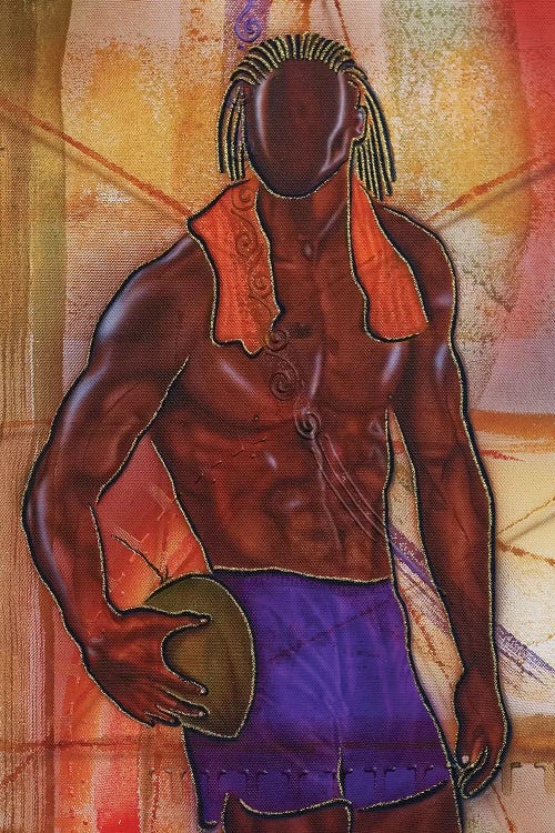 Coconut Man by Fred Odle wall art