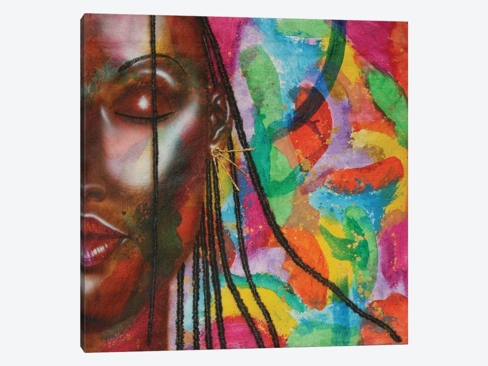 Earth Goddess by Fred Odle 1-piece Canvas Wall Art