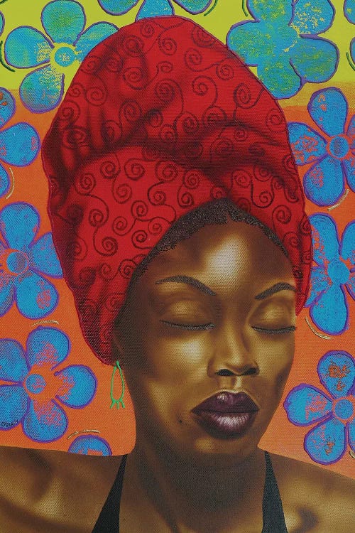 Flower Girl by Fred Odle wall art