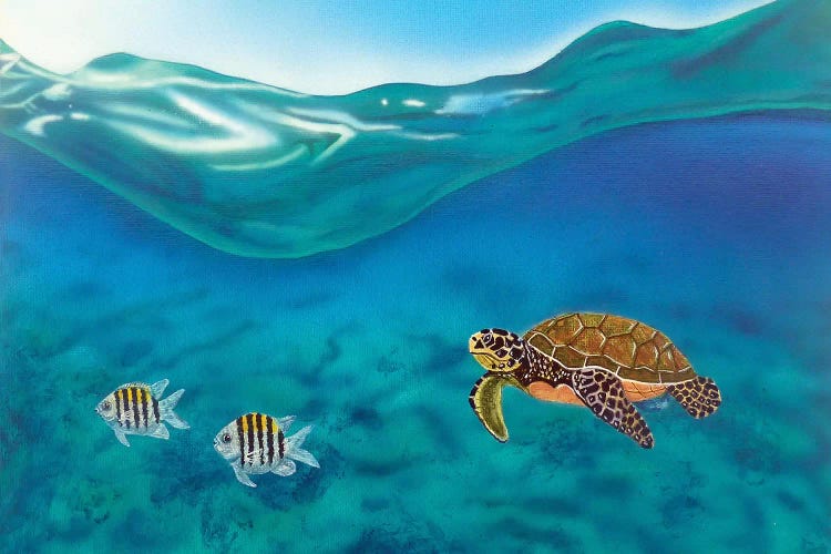 Above And Below by Fred Odle wall art