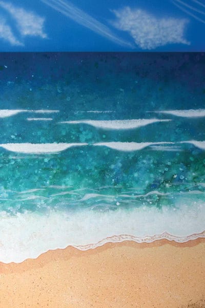 Fred Odle: Seascape Abstract I by Fred Odle