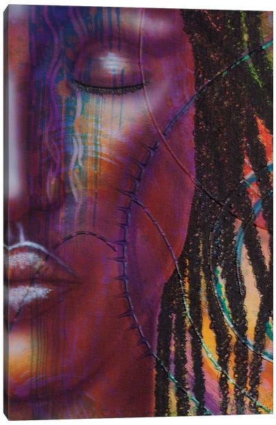 Spiral I Canvas Art Print - Art by Black Artists