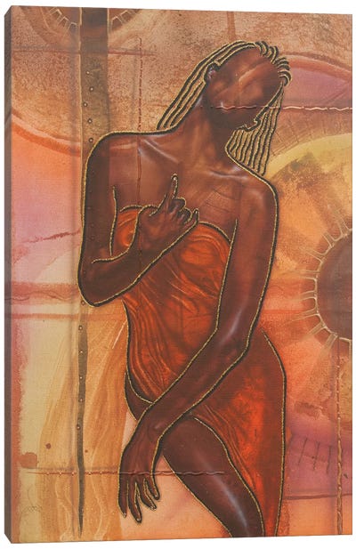 Allure Canvas Art Print - Art by Black Artists