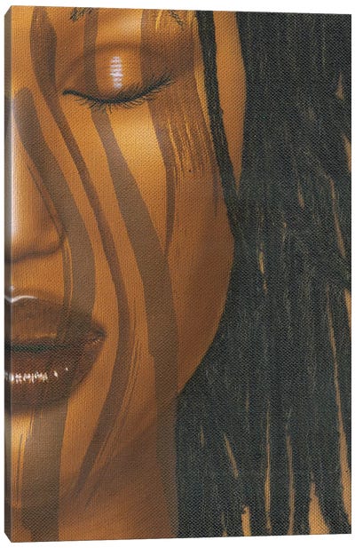 Tigress Canvas Art Print - Art by Black Artists