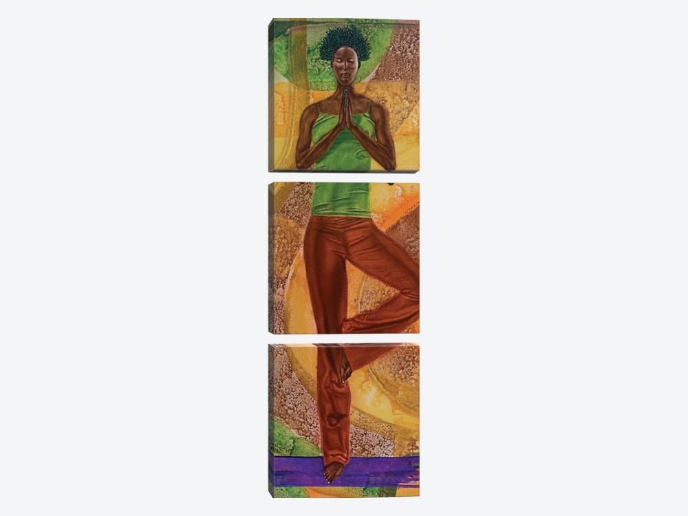 Tree Pose by Fred Odle 3-piece Canvas Art