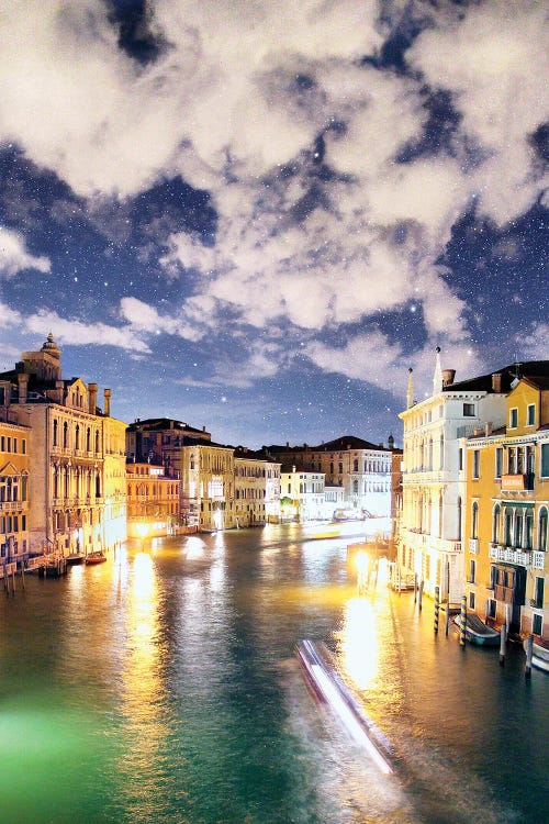 The Night In Venice Reveals Dreamy Skies by Florian Olbrechts wall art