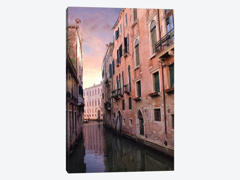 Venice Canal by Florian Olbrechts 1-piece Canvas Wall Art