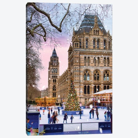 Winter In London Canvas Print #FOL32} by Florian Olbrechts Canvas Art