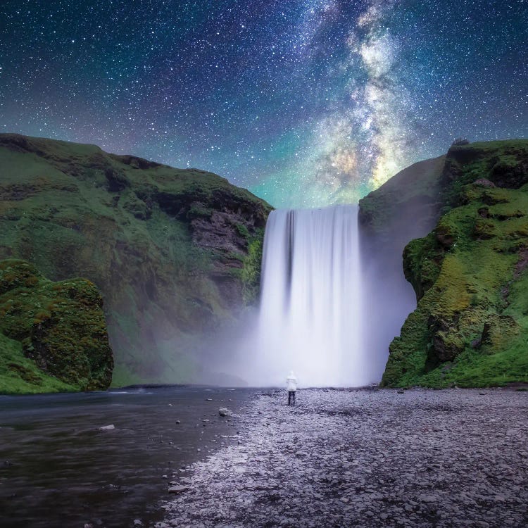 Long Exposure Shot In Iceland