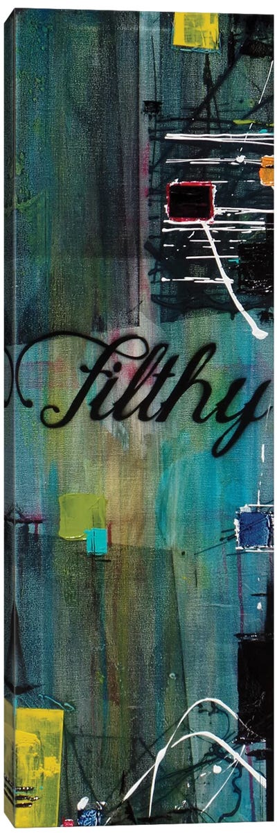 Filthy Canvas Art Print - Jason Forcier