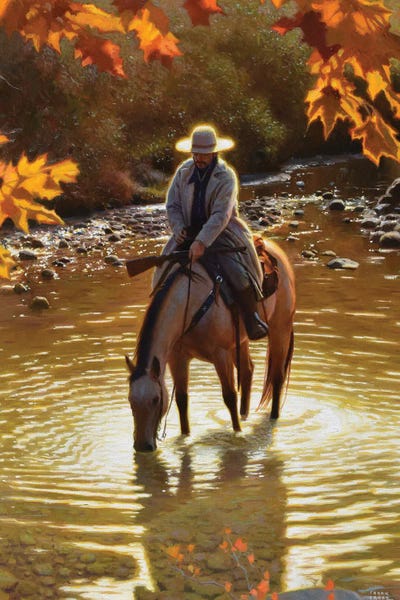 Reflective Moments: A Spring In Fall by Frank Ordaz