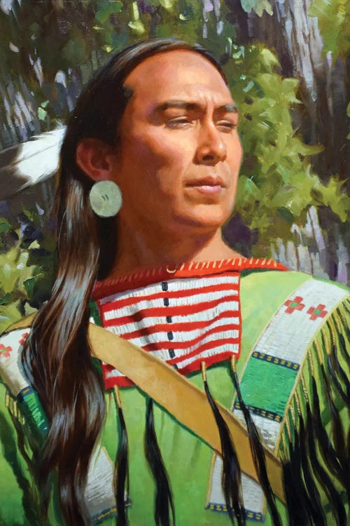 Cheyenne Archer by Frank Ordaz wall art