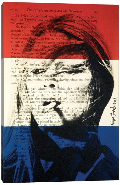 Brigitte Bardot Canvas Art Print - Filippo Imbrighi