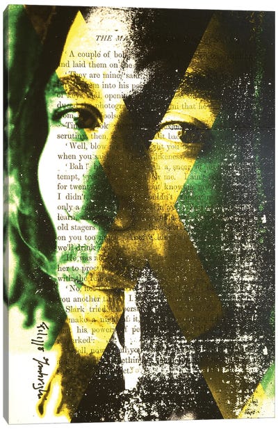 Bob Marley III Canvas Art Print - Filippo Imbrighi