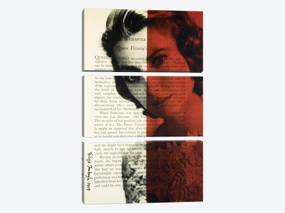 Grace Kelly by Filippo Imbrighi 3-piece Canvas Print