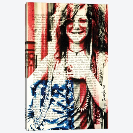 Janis Joplin Canvas Print #FPI35} by Filippo Imbrighi Canvas Art Print