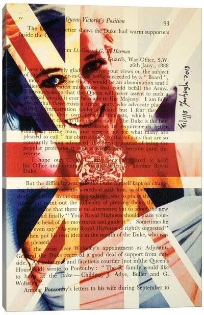 Lady D Canvas Art Print - Princess Diana
