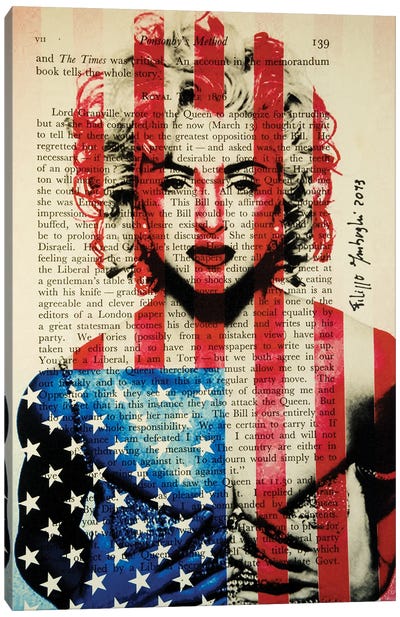 Madonna Canvas Art Print - Hot Off the Presses