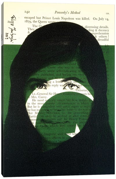 Malala Yousafzai Canvas Art Print - Hot Off the Presses