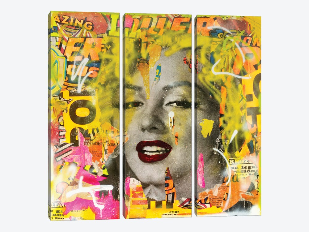 Once Bitten, Twice Shy by Filippo Imbrighi 3-piece Canvas Artwork